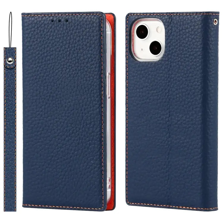 Litchi Texture Leather Phone Case With Lanyard & Holder & Card Slots & Wallet For iPhone 13 For iPhone 13 mini