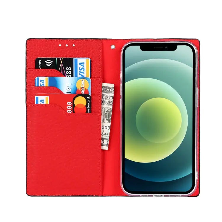 Litchi Texture Leather Phone Case With Lanyard & Holder & Card Slots & Wallet For iPhone 13 For iPhone 13 mini