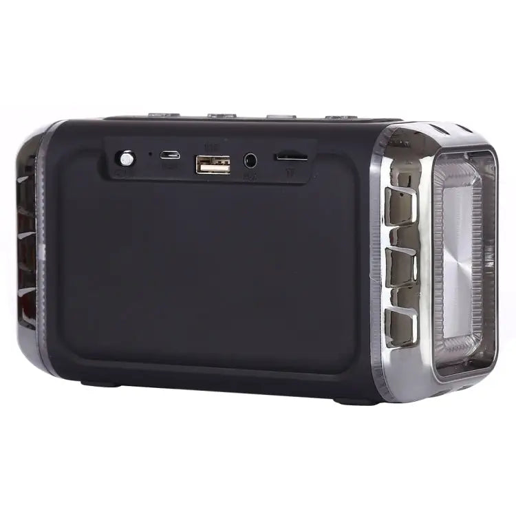 LN-22 DC 5V Portable Wireless Speaker with Hands-free Calling & Dual Colorful LED Light Support USB & TF Card & 3.5mm