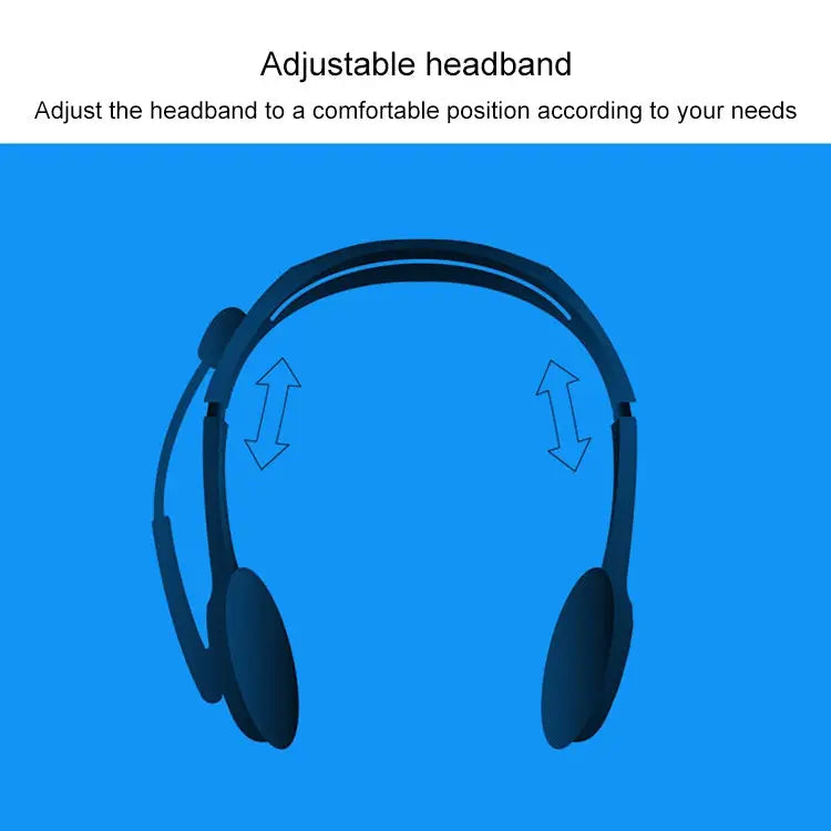 Logitech H110 Dual 3.5mm Audio Plugs Stereo Headset H110 - H110