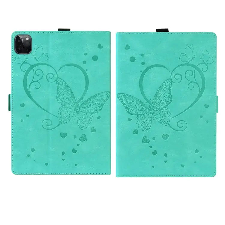 Love Butterfly Pattern Horizontal Flip Leather Case with Holder & Sleep / Wake-up Function For iPad Pro 11 (2018) / Air