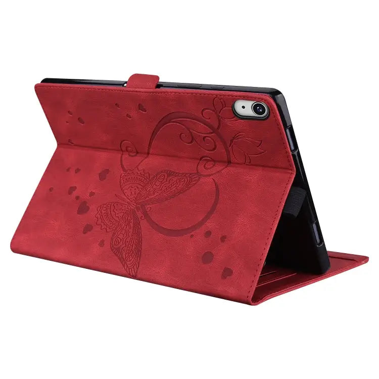 Love Butterfly Pattern Horizontal Flip Leather Case with Holder For iPad mini 2024 / mini 6 - Apple Accessories