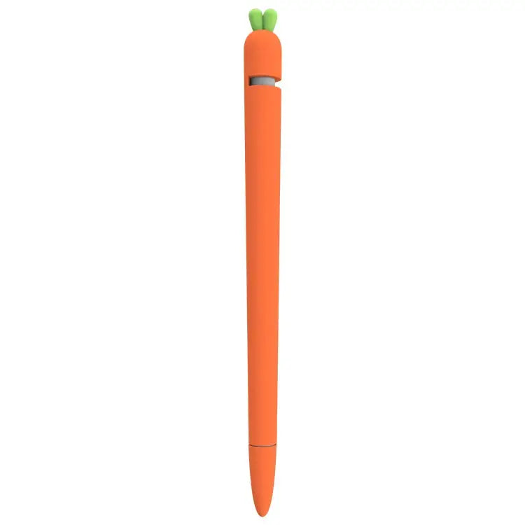 LOVE MEI For Apple Pencil 1 Carrot Shape Stylus Pen Silicone Protective Case Cover For Apple Pencil 1 - For Apple