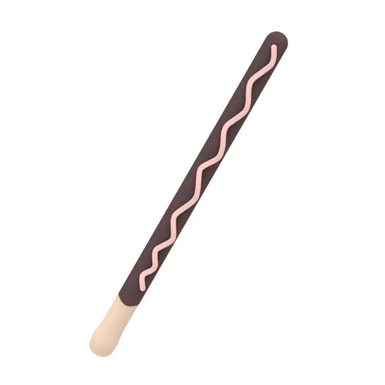 LOVE MEI For Apple Pencil 2 Stripe Design Stylus Pen Silicone Protective Case Cover For Apple Pencil 2