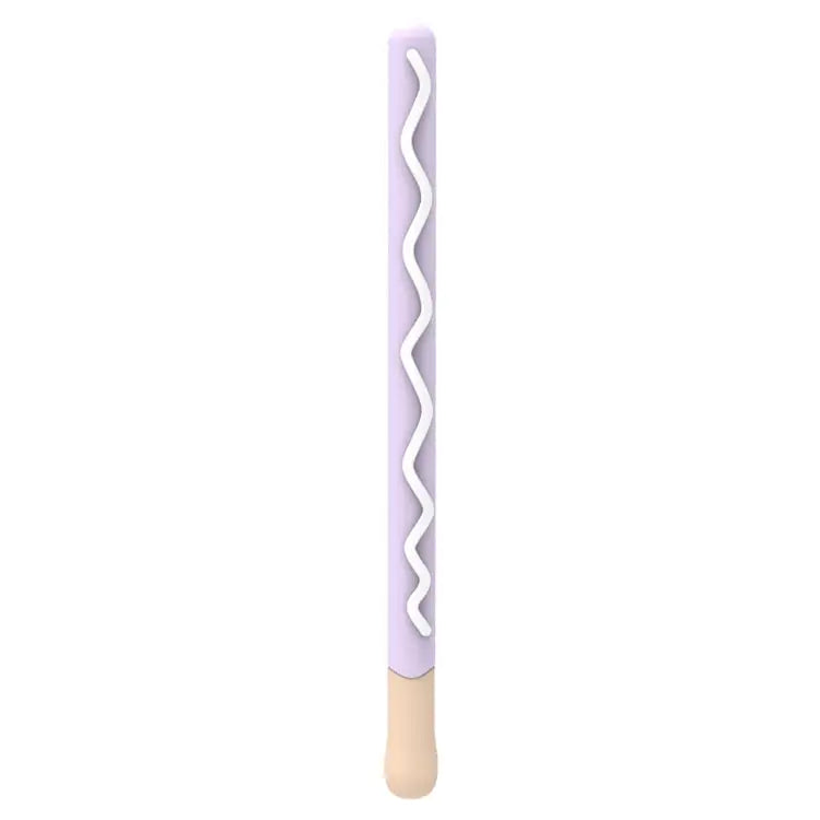 LOVE MEI For Apple Pencil 2 Stripe Design Stylus Pen Silicone Protective Case Cover For Apple Pencil 2 - For Apple