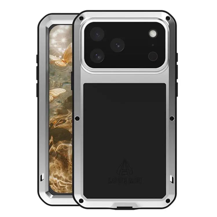 LOVE MEI Metal Shockproof Life Waterproof Dustproof Phone Case For iPhone 16 Pro Max For iPhone 16 Pro For iPhone 16