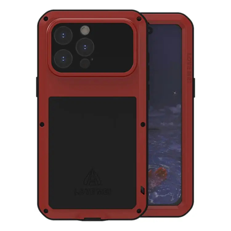 LOVE MEI Metal Shockproof Life Waterproof Dustproof Phone Case For iPhone 15 Pro For iPhone 15 Plus For iPhone 15