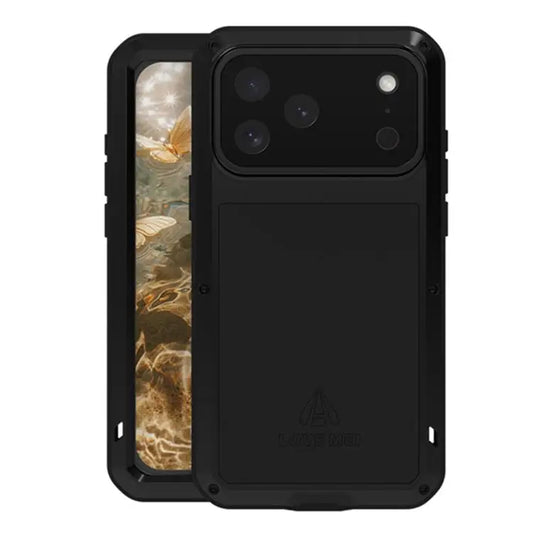 LOVE MEI Metal Shockproof Life Waterproof Dustproof Phone Case For iPhone 16 Pro Max For iPhone 16 Pro For iPhone 16