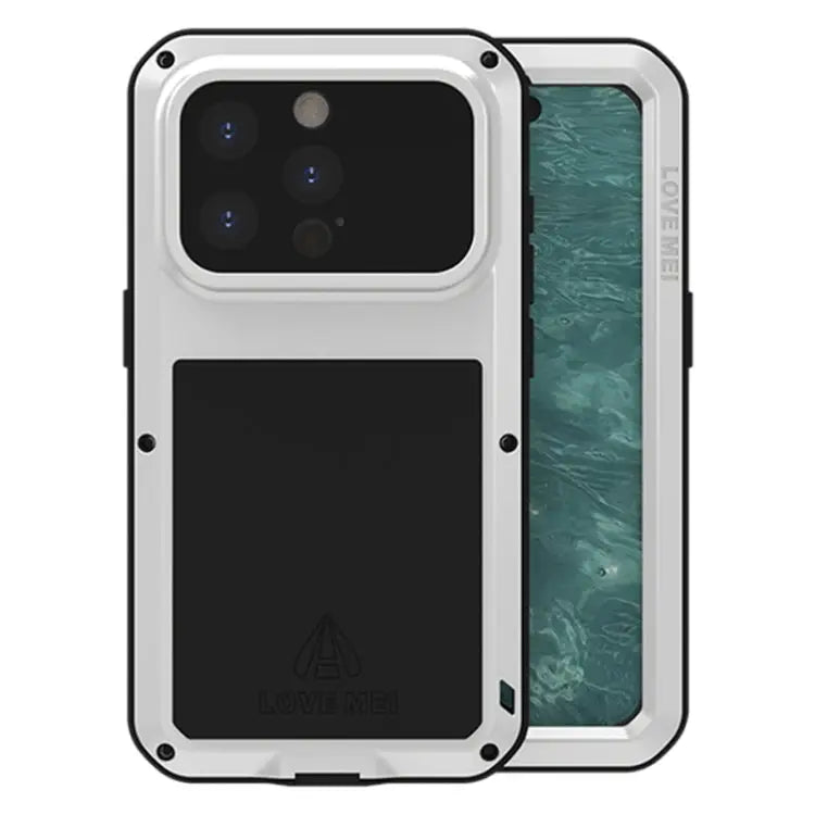 LOVE MEI Metal Shockproof Life Waterproof Dustproof Phone Case For iPhone 15 Pro For iPhone 15 Plus For iPhone 15