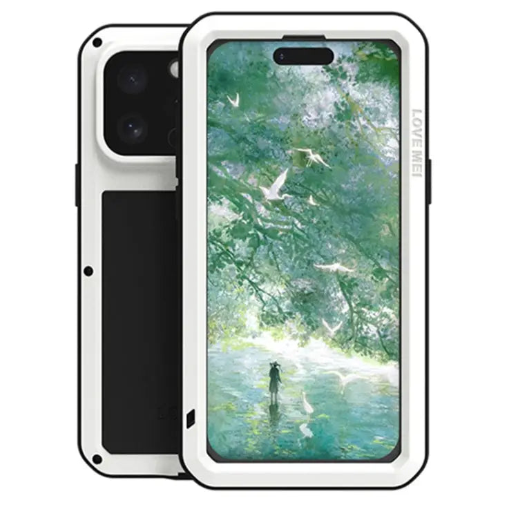 LOVE MEI Metal Shockproof Life Waterproof Dustproof Phone Case For iPhone 16 Pro Max For iPhone 16 Pro For iPhone 16