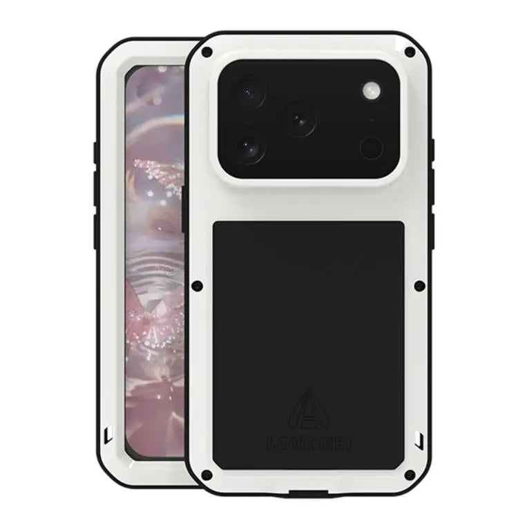 LOVE MEI Metal Shockproof Life Waterproof Dustproof Phone Case For iPhone 16 Pro Max For iPhone 16 Pro For iPhone 16