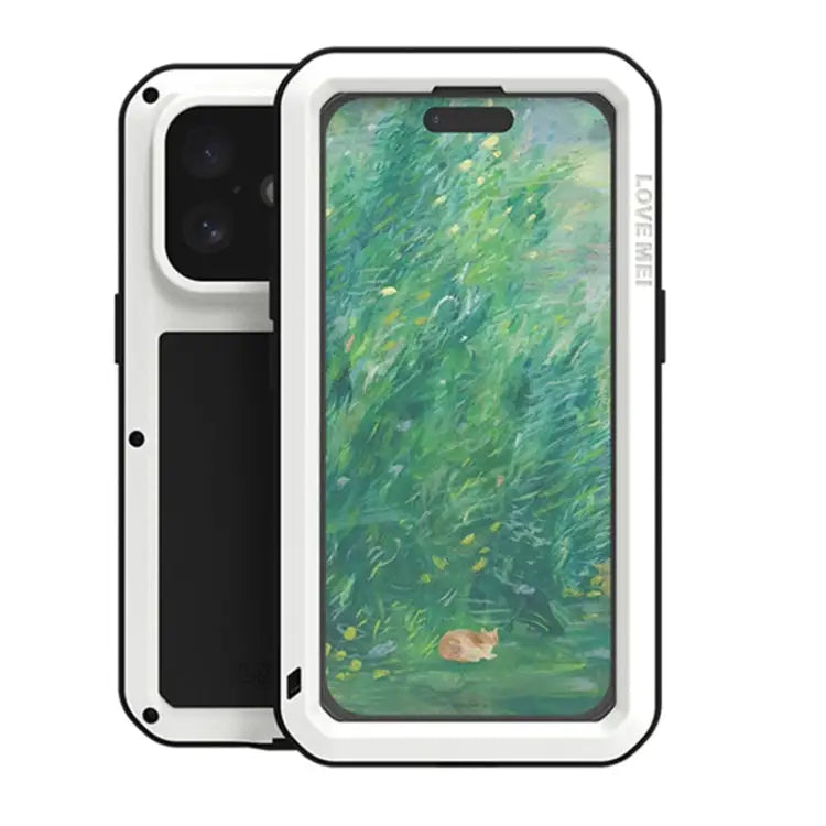 LOVE MEI Metal Shockproof Life Waterproof Dustproof Phone Case For iPhone 15 Pro For iPhone 15 Plus For iPhone 15