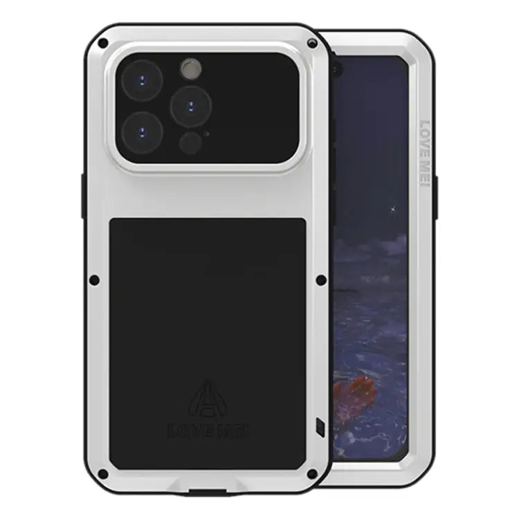 LOVE MEI Metal Shockproof Life Waterproof Dustproof Phone Case For iPhone 15 Pro For iPhone 15 Plus For iPhone 15