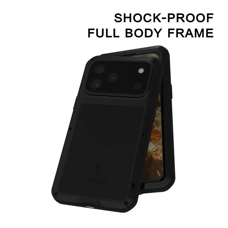 LOVE MEI Metal Shockproof Life Waterproof Dustproof Phone Case For iPhone 16 Pro Max For iPhone 16 Pro For iPhone 16
