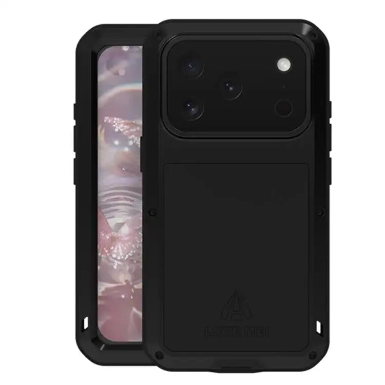 LOVE MEI Metal Shockproof Life Waterproof Dustproof Phone Case For iPhone 16 Pro Max For iPhone 16 Pro For iPhone 16