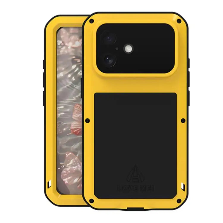LOVE MEI Metal Shockproof Life Waterproof Dustproof Phone Case For iPhone 16 Pro Max For iPhone 16 Pro For iPhone 16