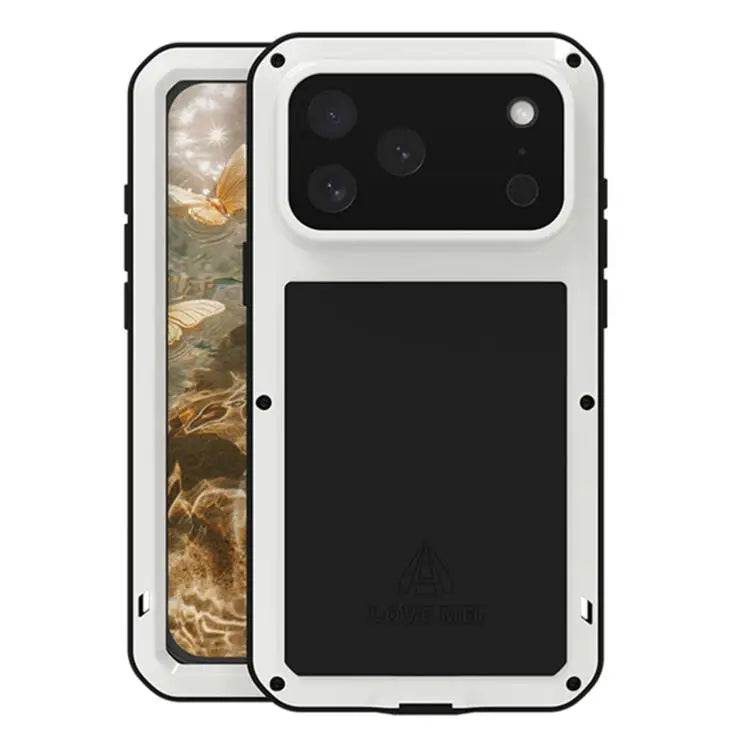 LOVE MEI Metal Shockproof Life Waterproof Dustproof Phone Case For iPhone 16 Pro Max For iPhone 16 Pro For iPhone 16