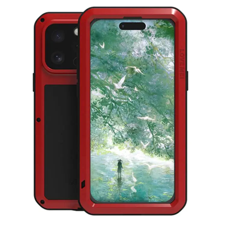 LOVE MEI Metal Shockproof Life Waterproof Dustproof Phone Case For iPhone 16 Pro Max For iPhone 16 Pro For iPhone 16