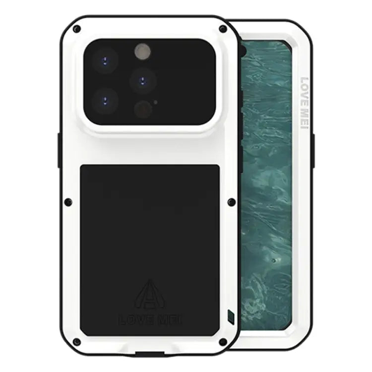 LOVE MEI Metal Shockproof Life Waterproof Dustproof Phone Case For iPhone 15 Pro For iPhone 15 Plus For iPhone 15