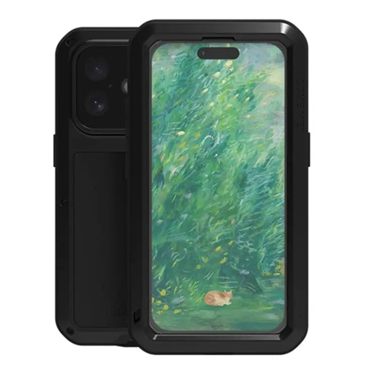 LOVE MEI Metal Shockproof Life Waterproof Dustproof Phone Case For iPhone 15 Pro For iPhone 15 Plus For iPhone 15