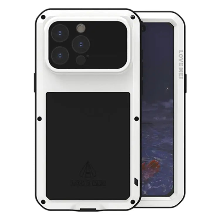 LOVE MEI Metal Shockproof Life Waterproof Dustproof Phone Case For iPhone 15 Pro For iPhone 15 Plus For iPhone 15