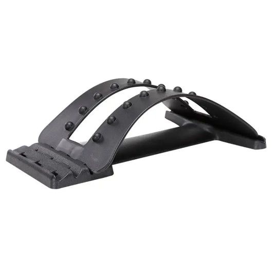 Lumbar Traction Stretching Device Posture Corrector Waist Support Spine Pain Relief Back Massage Stretcher Ordinary