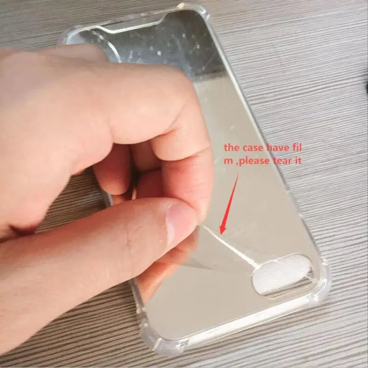 Luxury Plating Mirror Acrylic TPU Case for iPhone 8 Plus & 7 Plus
