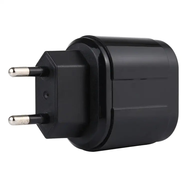 LZ-022 5V 2.4A Dual USB Ports Travel Charger EU Plug