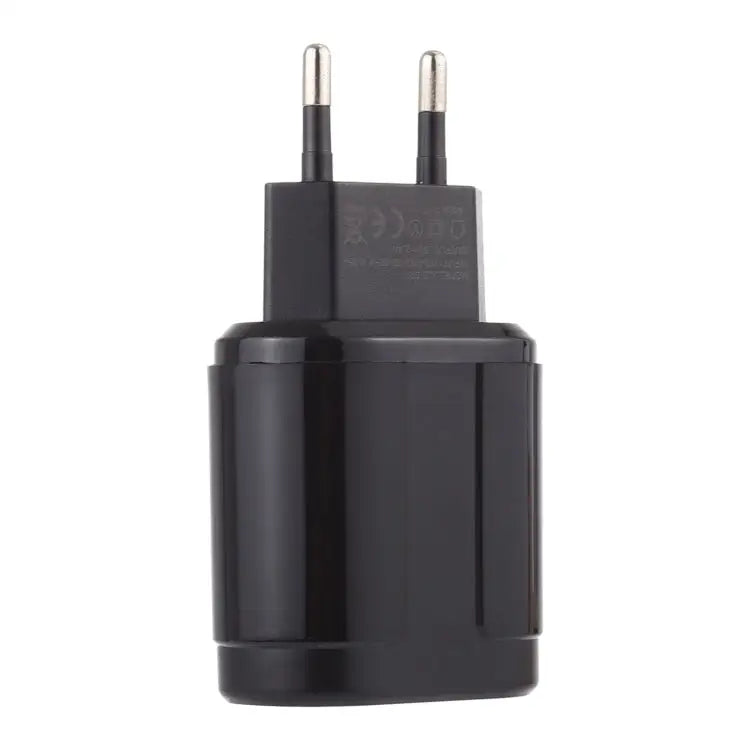 LZ-022 5V 2.4A Dual USB Ports Travel Charger EU Plug