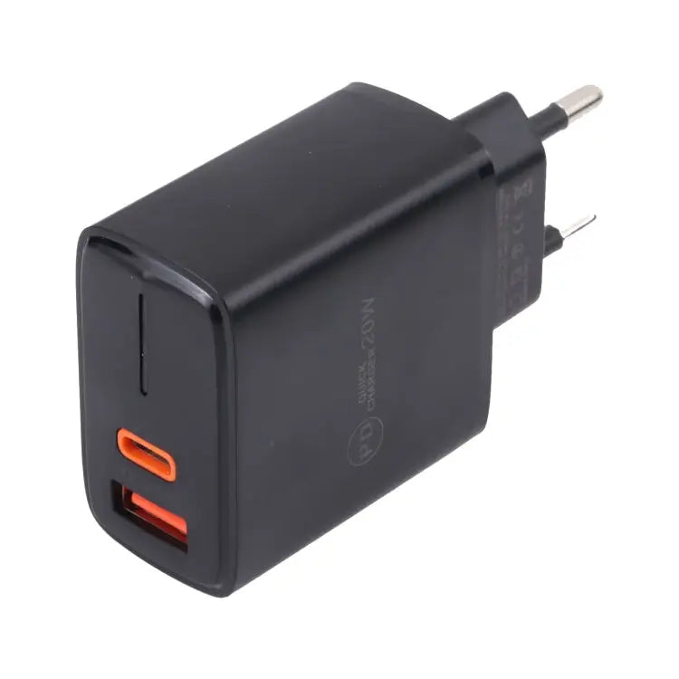 LZ-1130 PD 20W Type-C + QC 3.0 USB Fast Charger 20W EU Plug 20W US Plug - Apple Accessories