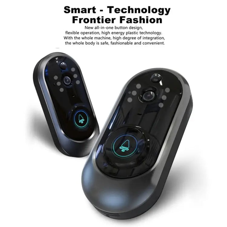 M108 720P 6400mAh Smart WIFI Video Visual Doorbell,Support Phone Remote Monitoring & Real-time Voice Intercom M108