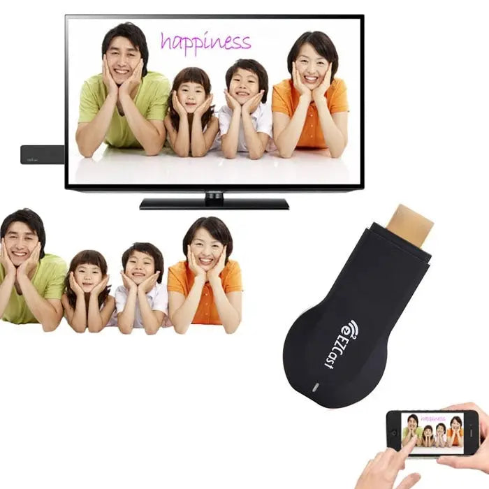 M2 PLUS WiFi HDMI Dongle Display Receiver CPU: Cortex A9 1.2GHz Support Android / iOS M2 PLUS - M2 PLUS