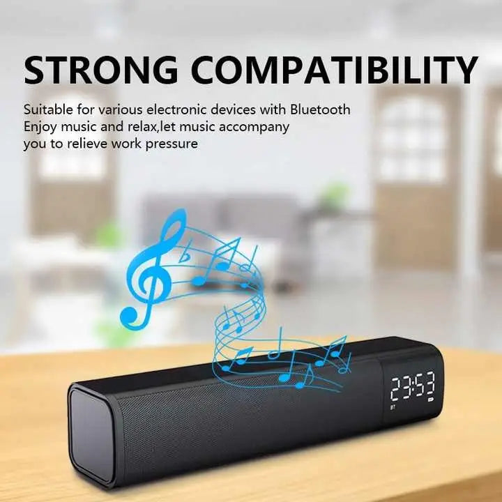 M2 Stereo Bluetooth Subwoofer Loud Boat TV Home Theatre Wireless Bluetooth Speaker - Black