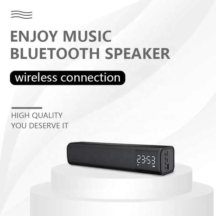 M2 Stereo Bluetooth Subwoofer Loud Boat TV Home Theatre Wireless Bluetooth Speaker - Black