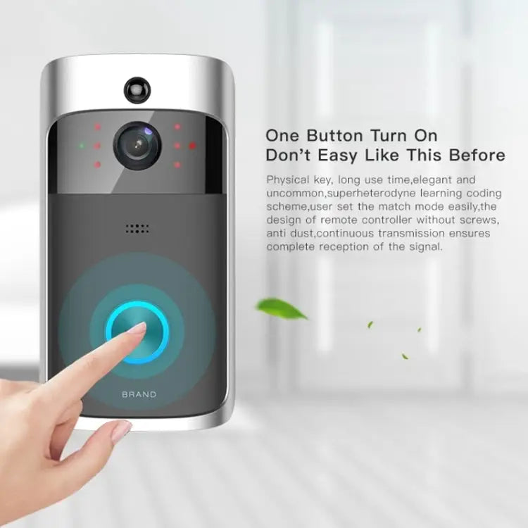 M3 720P Smart WIFI Ultra Low Power Video Visual Doorbell With Ding Dong Version US Plug With Ding Dong Version