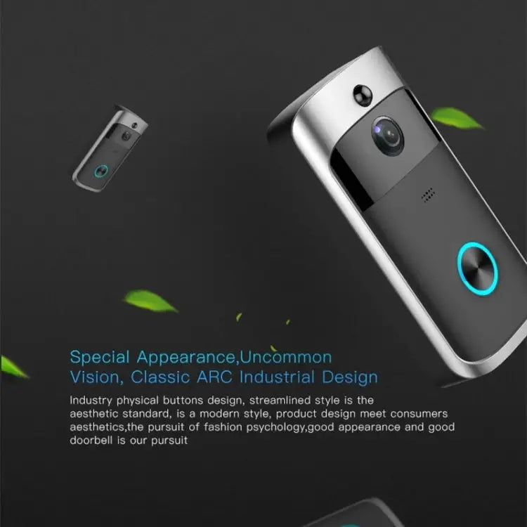 M3 720P Smart WIFI Ultra Low Power Video Visual Doorbell With Ding Dong Version US Plug With Ding Dong Version