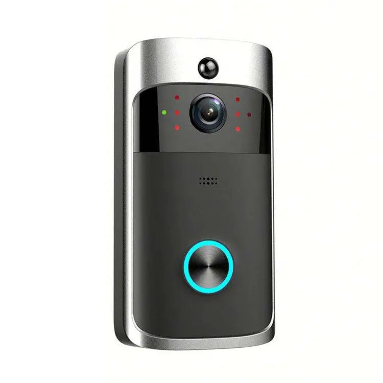 M4 720P Smart WIFI Ultra Low Power Video PIR Visual Doorbell with 3 Battery Slots,Support Mobile Phone Remote