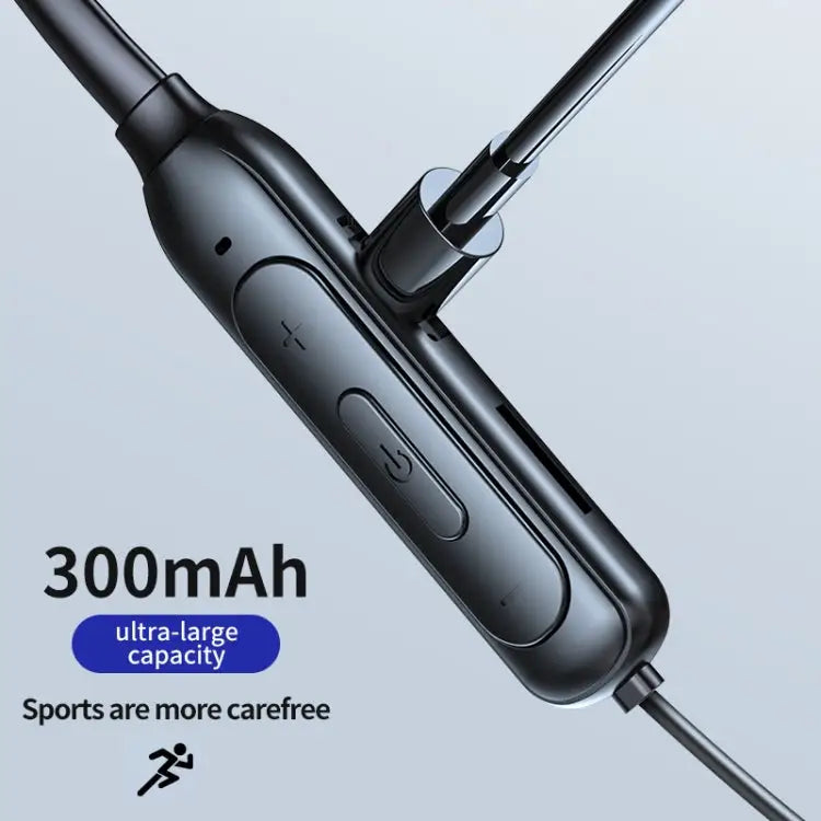 M60 8D Surround Sound Wireless Neck-mounted 5.1 Bluetooth Earphone Support TF Card MP3 Mode - Apple Accessories