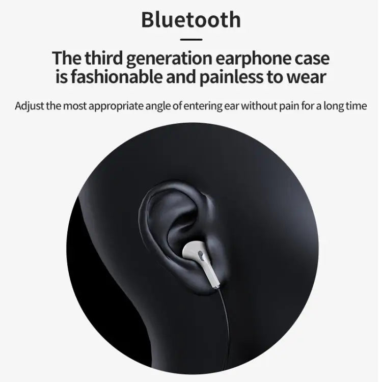M60 8D Surround Sound Wireless Neck-mounted 5.1 Bluetooth Earphone Support TF Card MP3 Mode - Apple Accessories