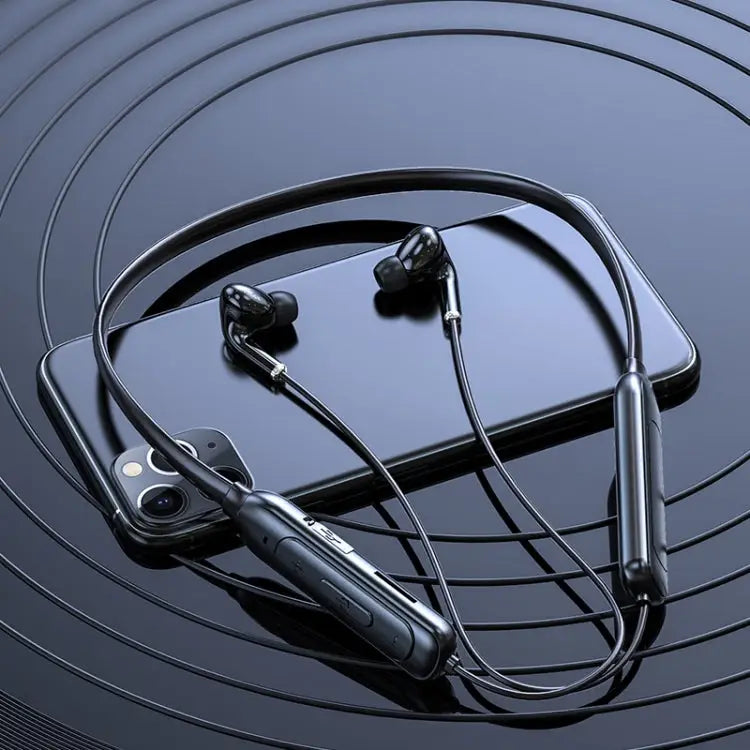 M60 8D Surround Sound Wireless Neck-mounted 5.1 Bluetooth Earphone Support TF Card MP3 Mode - Apple Accessories