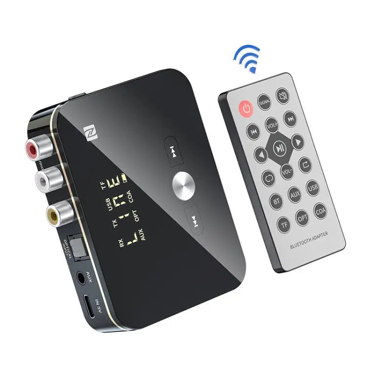 M8 NFC 2 in 1 NFC Optical Coaxial Bluetooth 5.0 Audio Transmitter Receiver with Digital Display M8 - M8