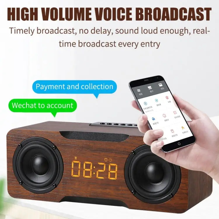 M8C Multifunctional Alarm Clock Bluetooth Speaker - Apple Accessories