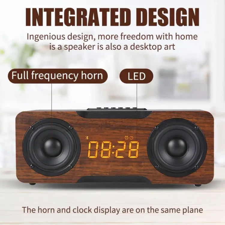 M8C Multifunctional Alarm Clock Bluetooth Speaker - Apple Accessories