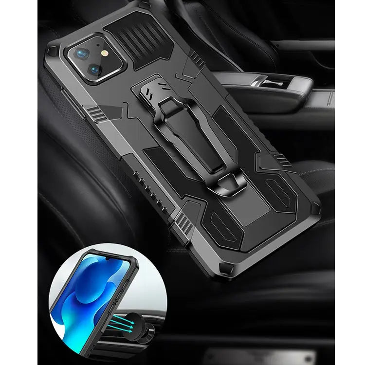 Machine Armor Warrior Shockproof PC + TPU Protective Case For iPhone 11 Pro Max For Xiaomi Redmi Note 9S For Xiaomi Mi