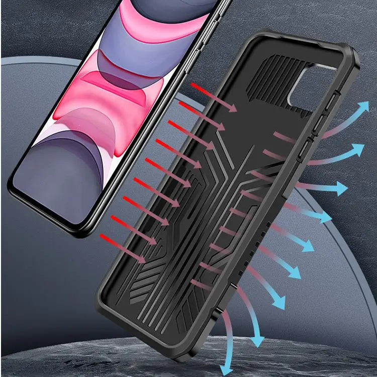Machine Armor Warrior Shockproof PC + TPU Protective Case For iPhone 11 Pro Max For Xiaomi Redmi Note 9S For Xiaomi Mi