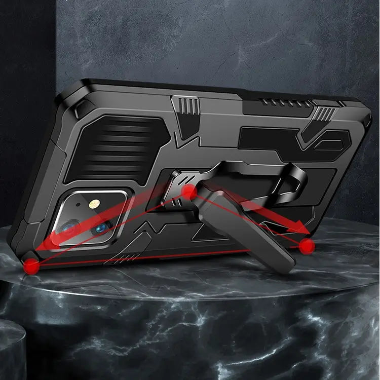 Machine Armor Warrior Shockproof PC + TPU Protective Case For iPhone 11 Pro Max For Xiaomi Redmi Note 9S For Xiaomi Mi
