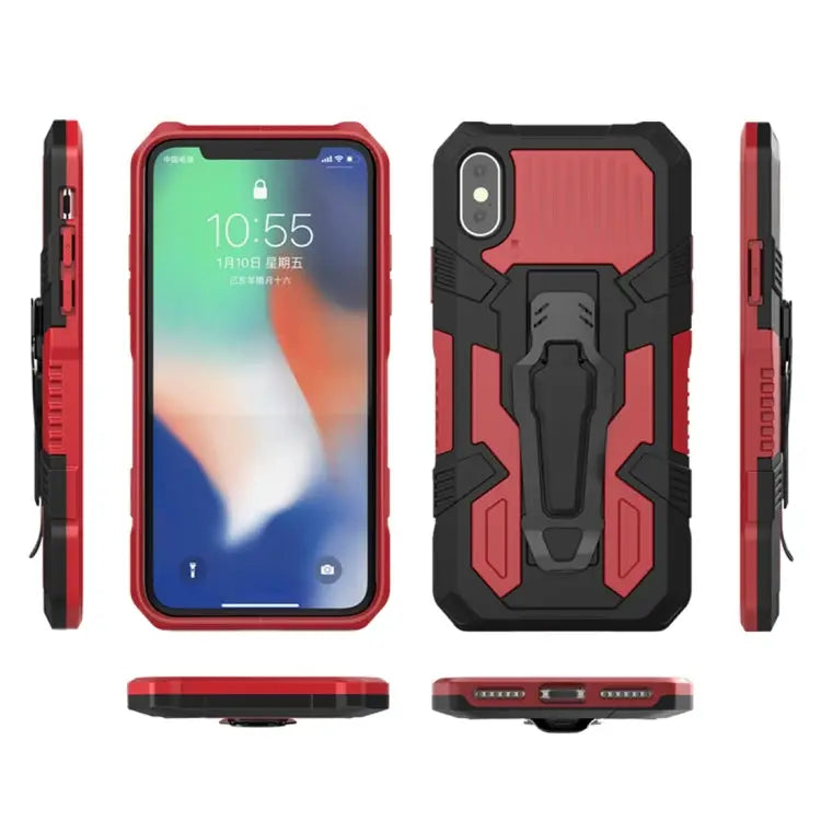 Machine Armor Warrior Shockproof PC + TPU Protective Case For iPhone X / XS For iPhone XR For iPhone XS Max - Apple