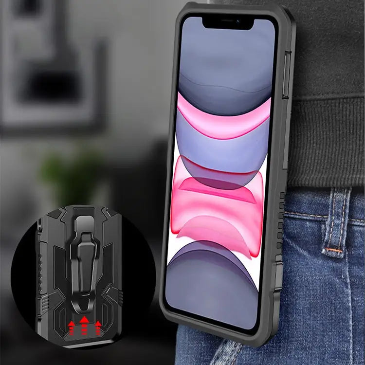 Machine Armor Warrior Shockproof PC + TPU Protective Case For iPhone 11 Pro Max For Xiaomi Redmi Note 9S For Xiaomi Mi