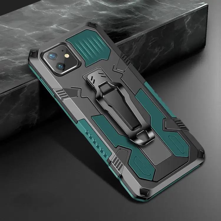 Machine Armor Warrior Shockproof PC + TPU Protective Case For iPhone 11 Pro Max For Xiaomi Redmi Note 9S For Xiaomi Mi