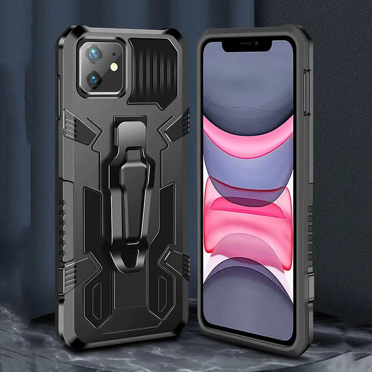 Machine Armor Warrior Shockproof PC + TPU Protective Case For iPhone 11 Pro Max For Xiaomi Redmi Note 9S For Xiaomi Mi